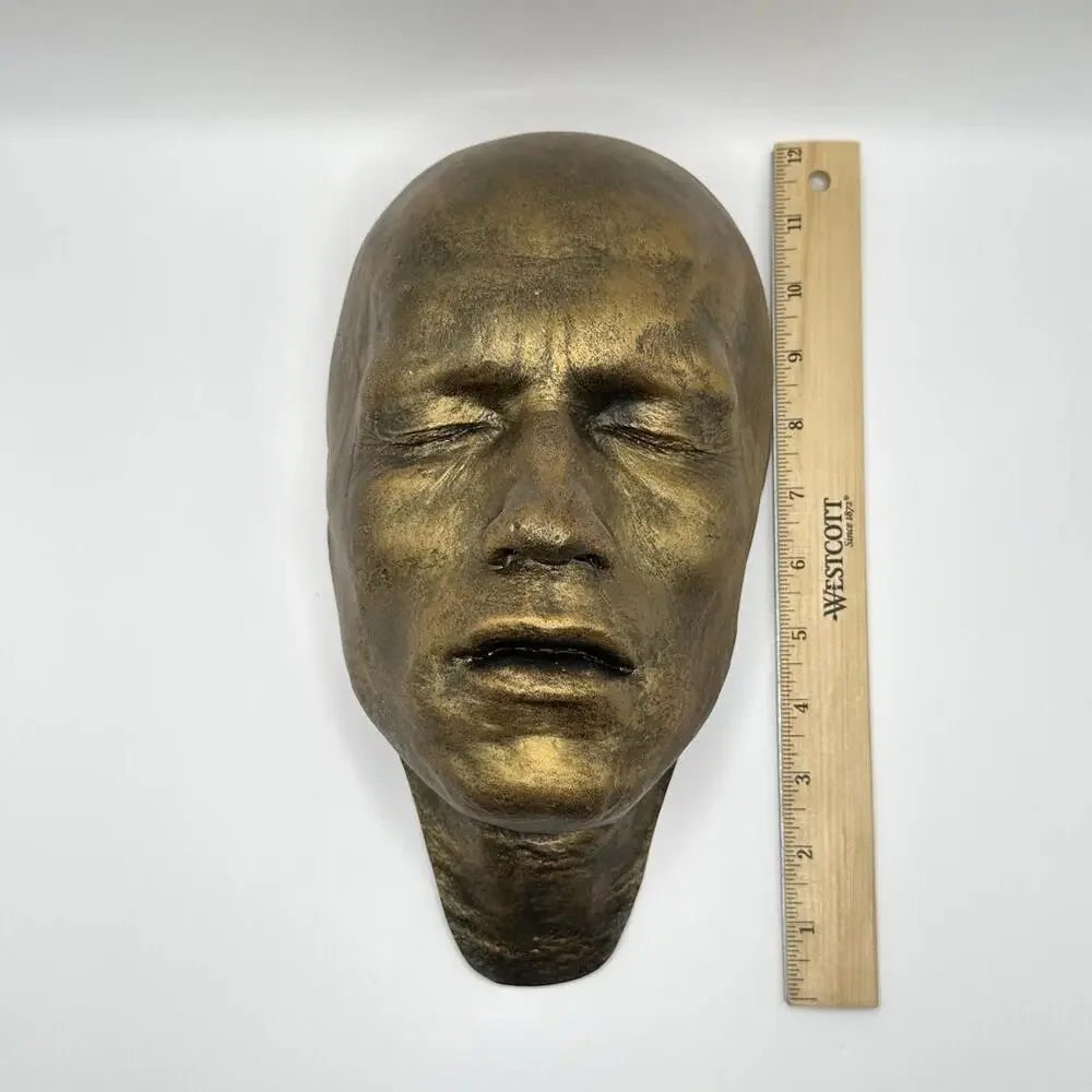 Arnold Schwarzenegger Rare Life Mask Life Cast Terminator Kindergarten Cop - Picture 3 of 4